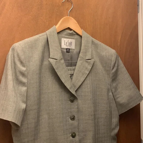 Le Suit Womens Pantsuit Size:14P - Picture 2 of 4